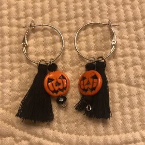 Pumpkin earrings